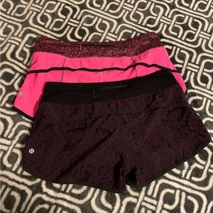 Lululemon Athletica Shorts Bundle